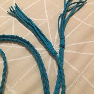 Thin Felt Dress Belt